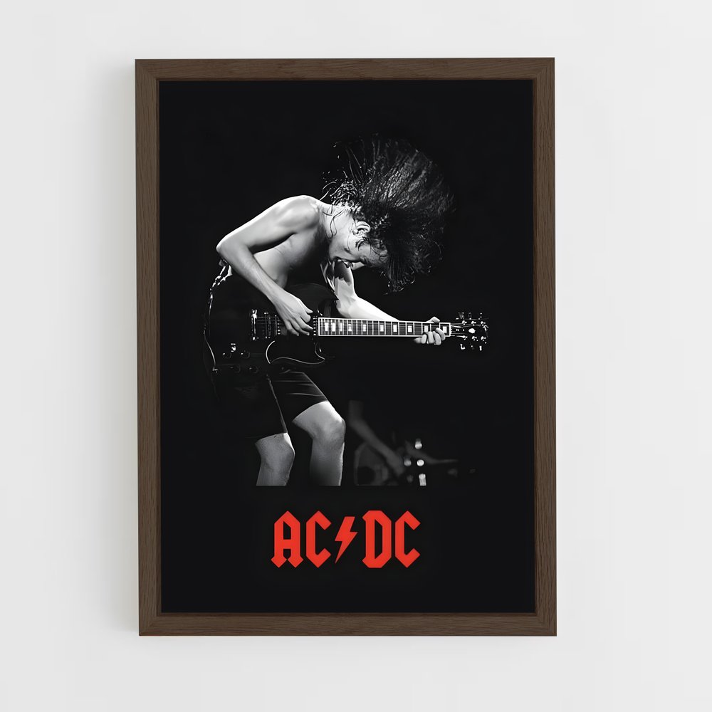 acdc-4 cadre Bois foncé