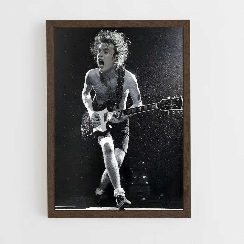 acdc-8 cadre Bois foncé
