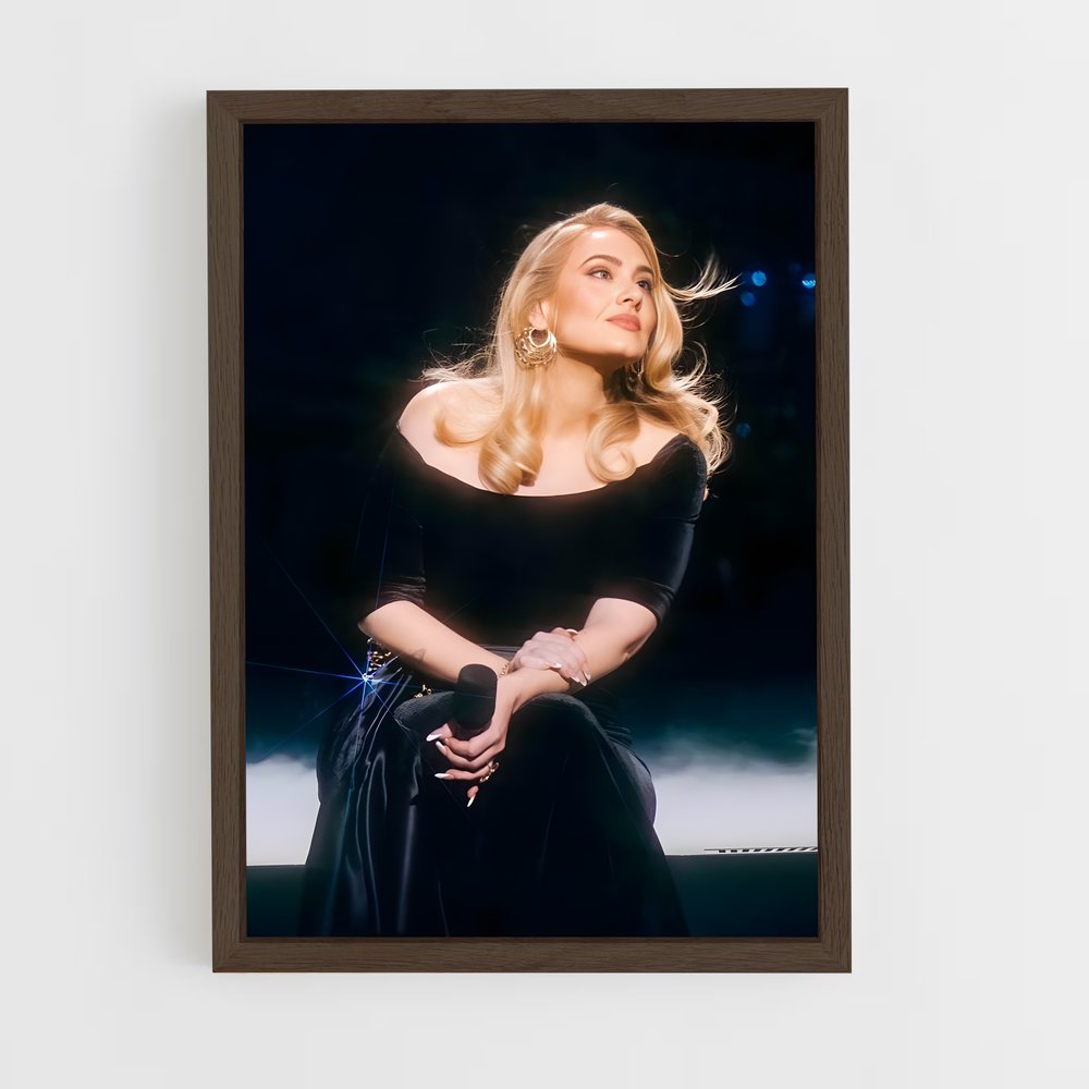 adele-9 cadre Bois foncé