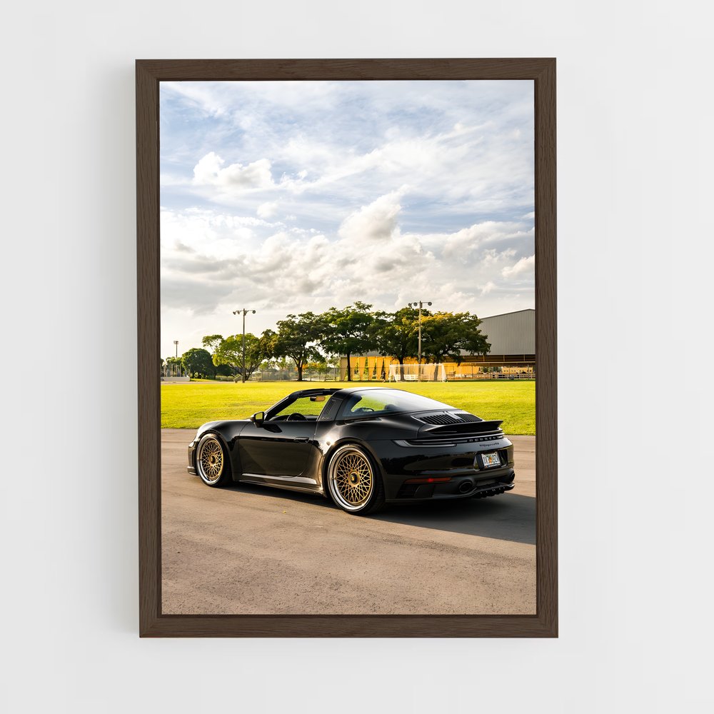 ap-911 targa-1 cadre Bois foncé