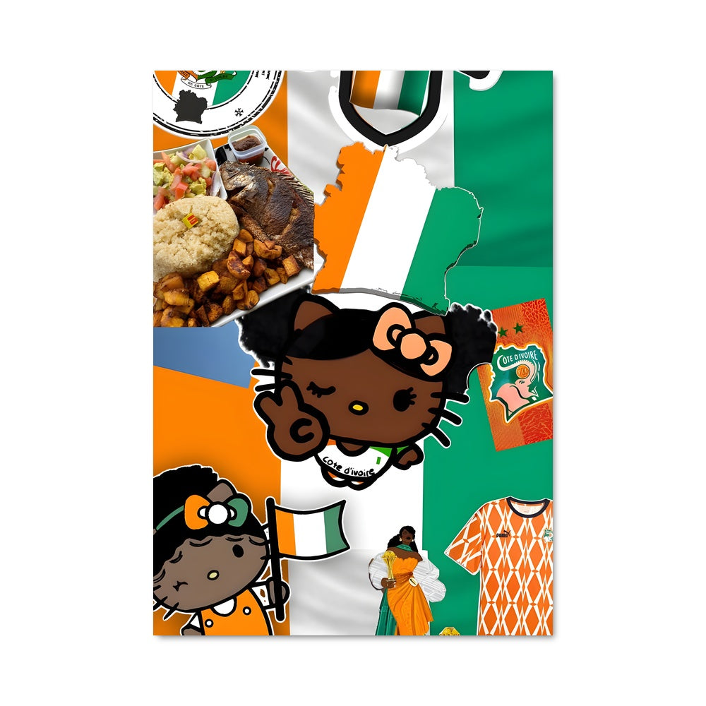 Poster Saveurs d'Abidjan