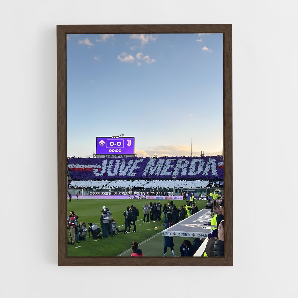 ap-acf fiorentina-8 cadre Bois foncé