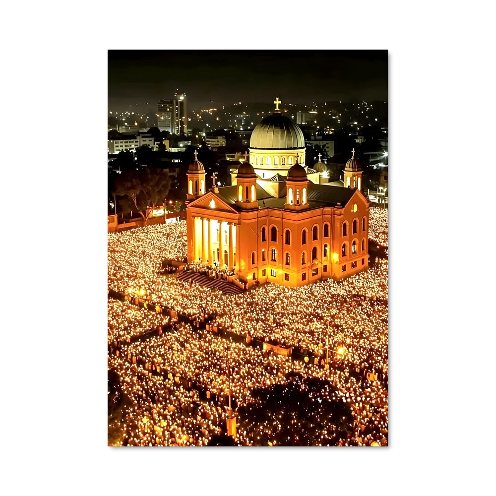 Poster Rassemblement à Santiago