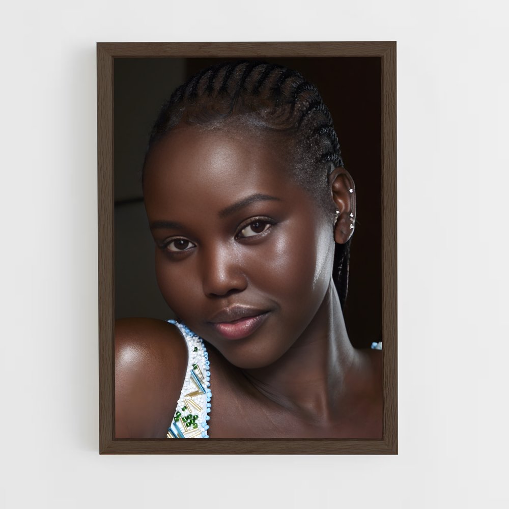 ap-adut akech-7 cadre Bois foncé