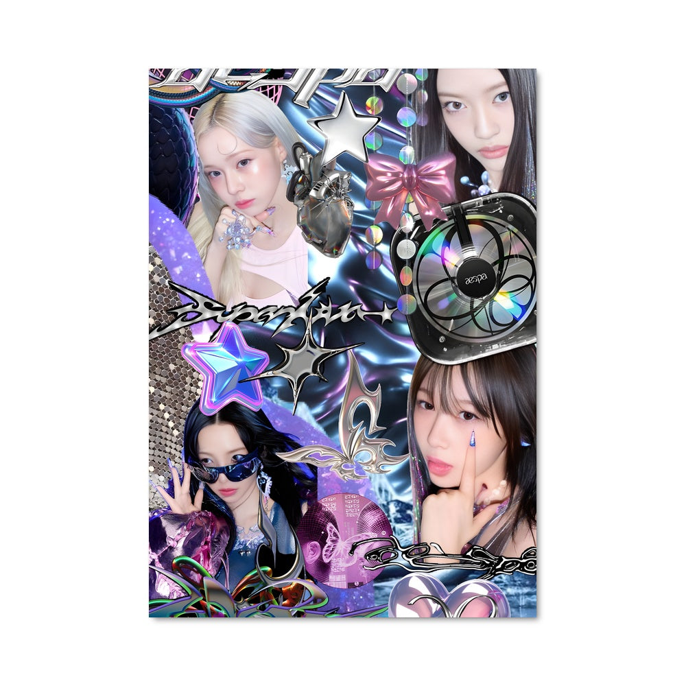 Poster Aespa: Harmony in Color
