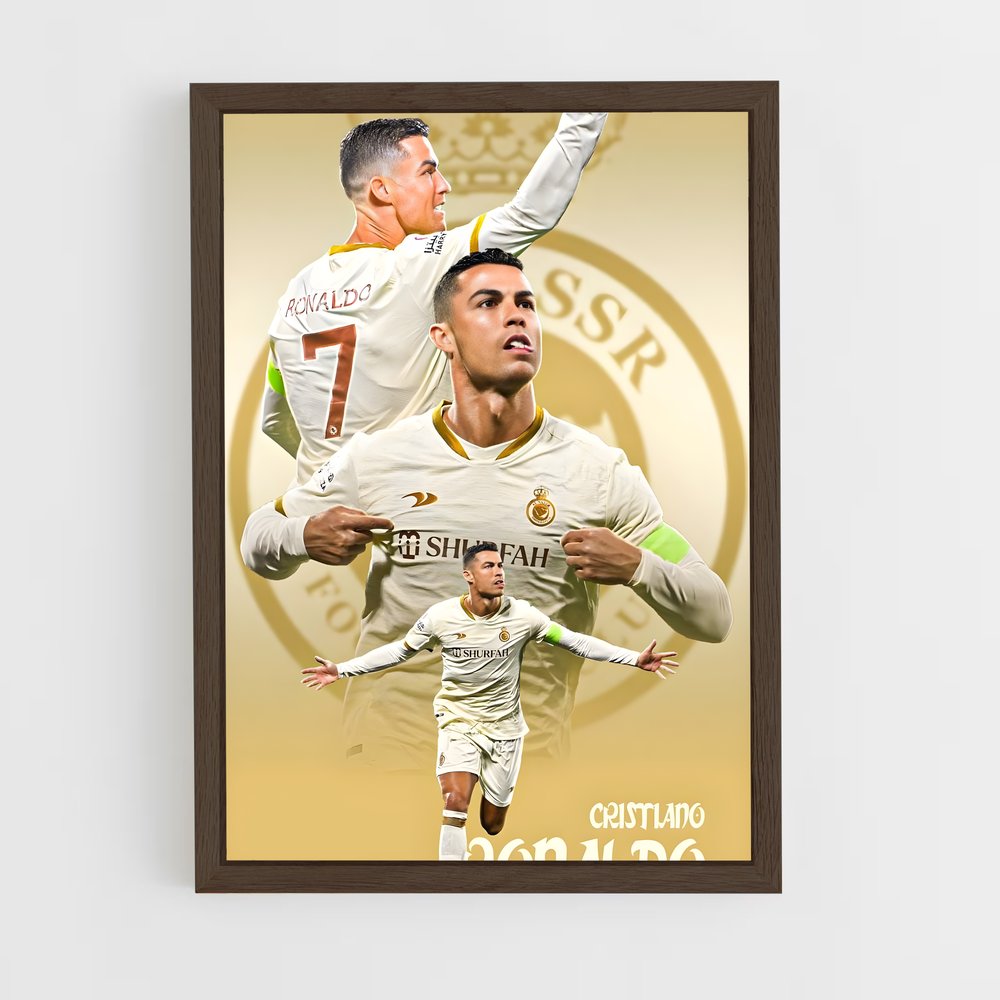 ap-al nassr fc-8 cadre Bois foncé