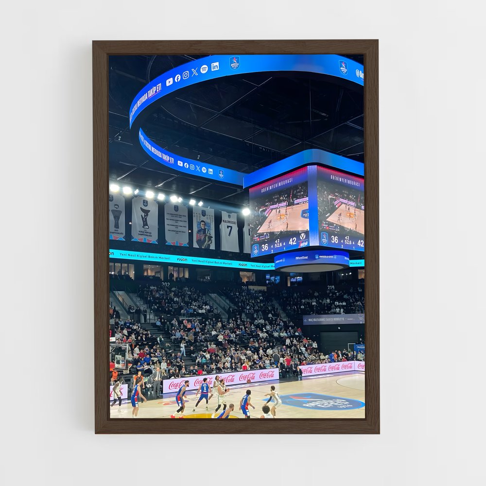 ap-anadolu efes basketball-3 cadre Bois foncé