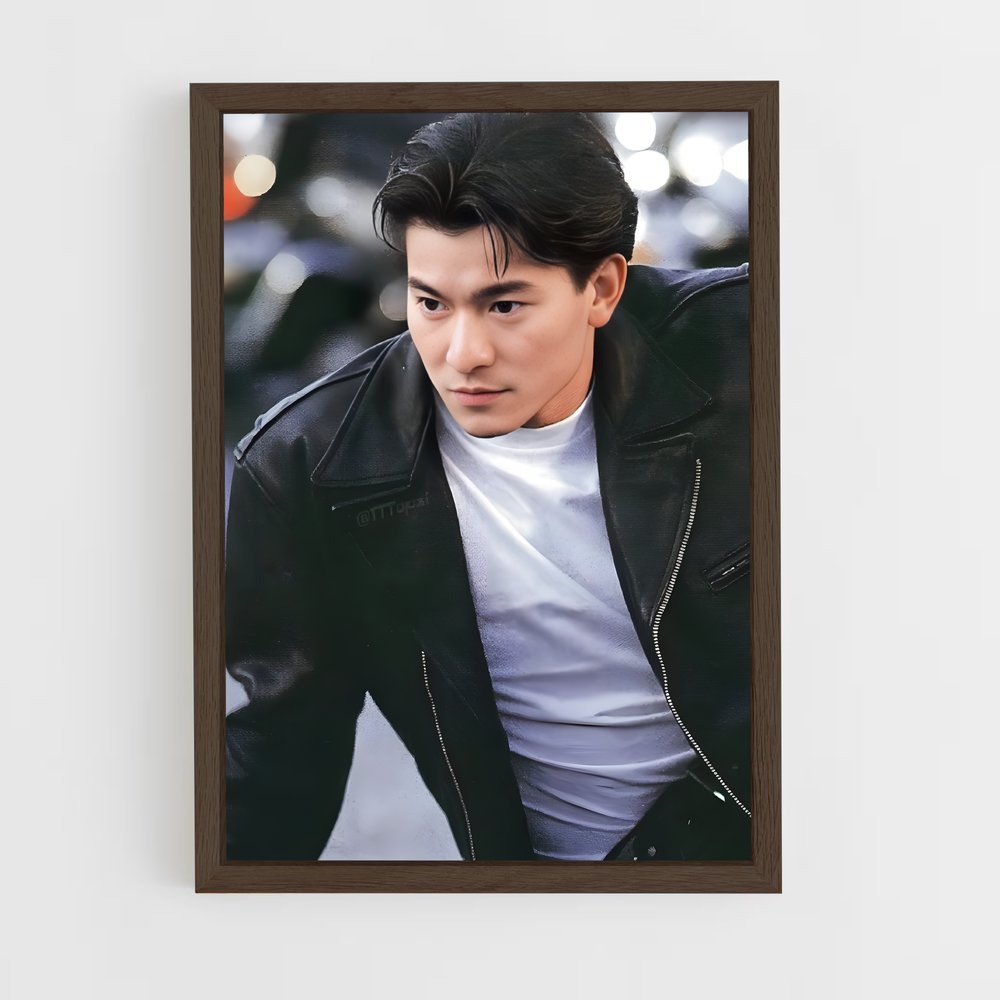 ap-andy lau-1 cadre Bois foncé