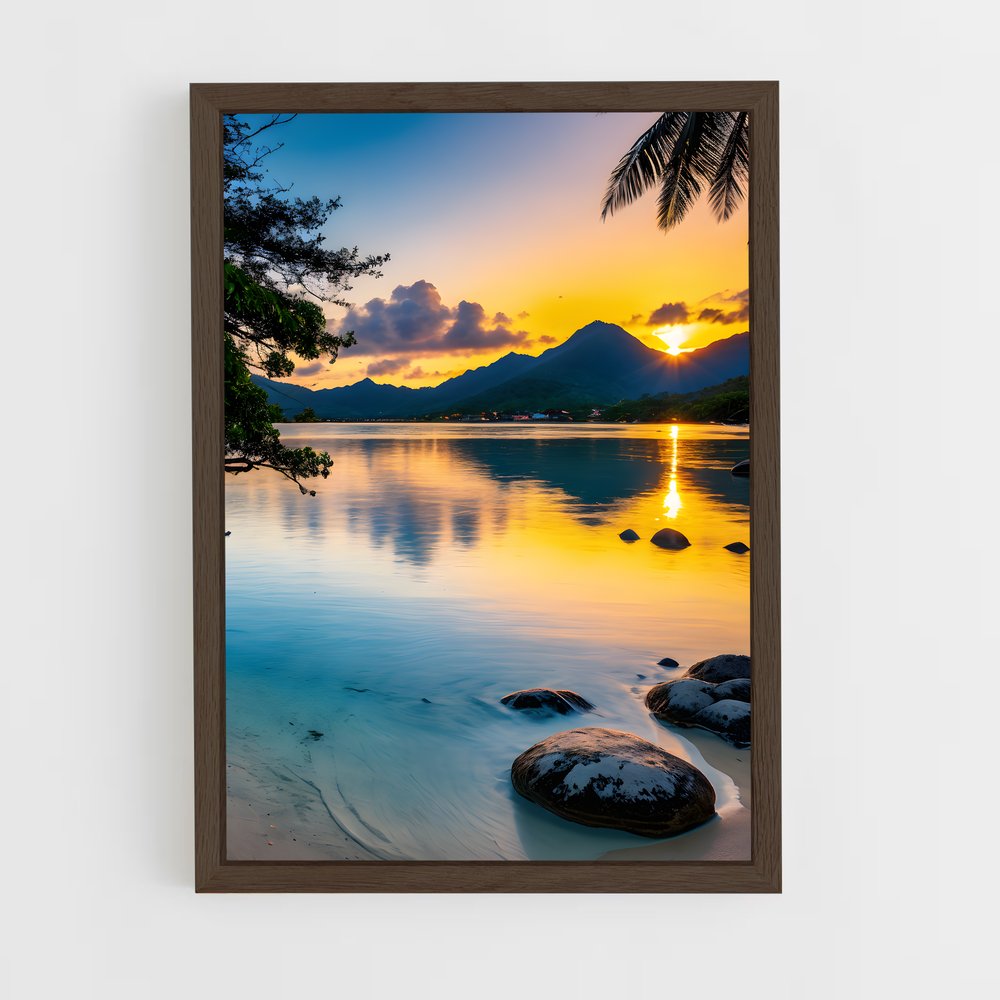 ap-anse lazio-4 cadre Bois foncé