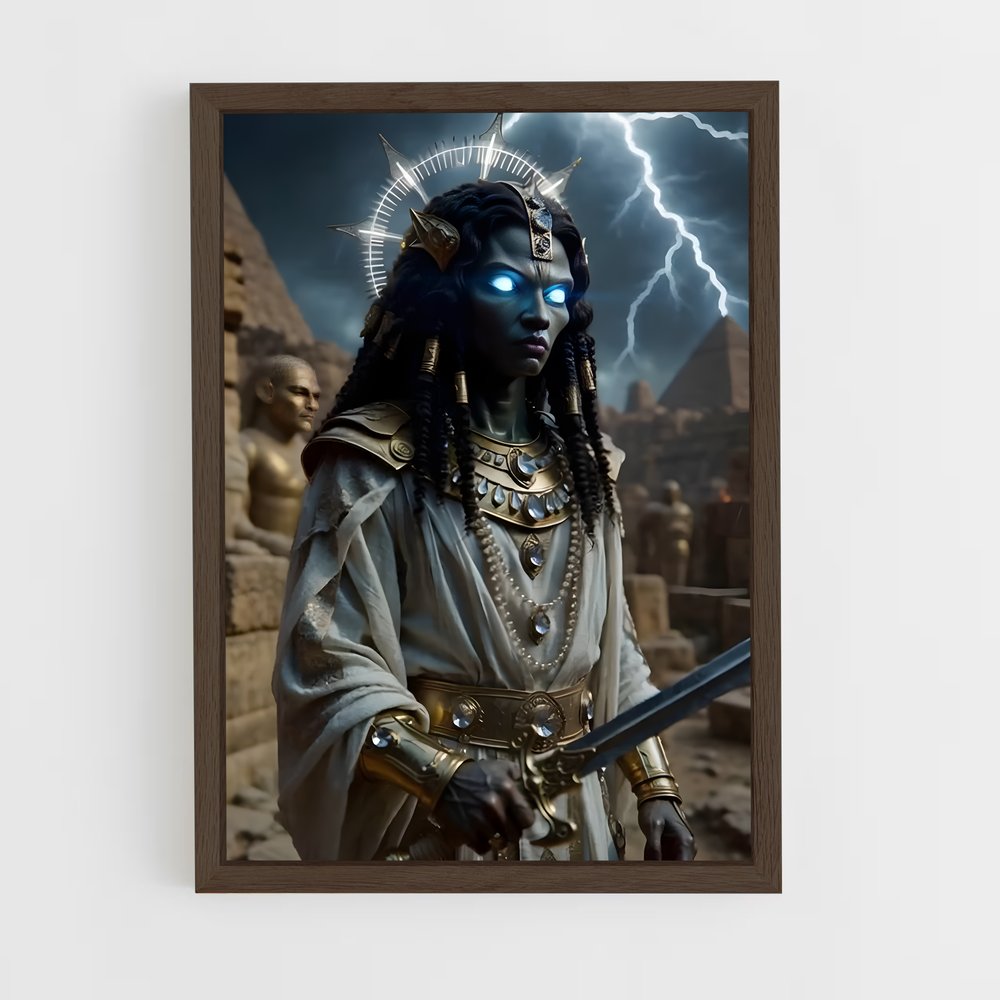 ap-anunnaki-5 cadre Bois foncé