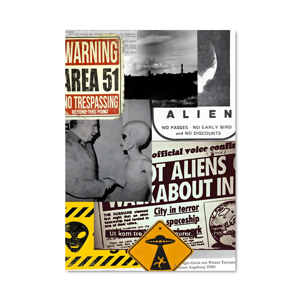 Poster Mystères d'Area 51