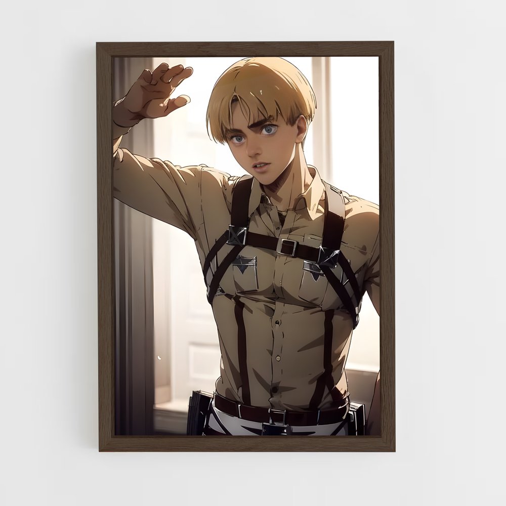 ap-armin arlert-2 cadre Bois foncé