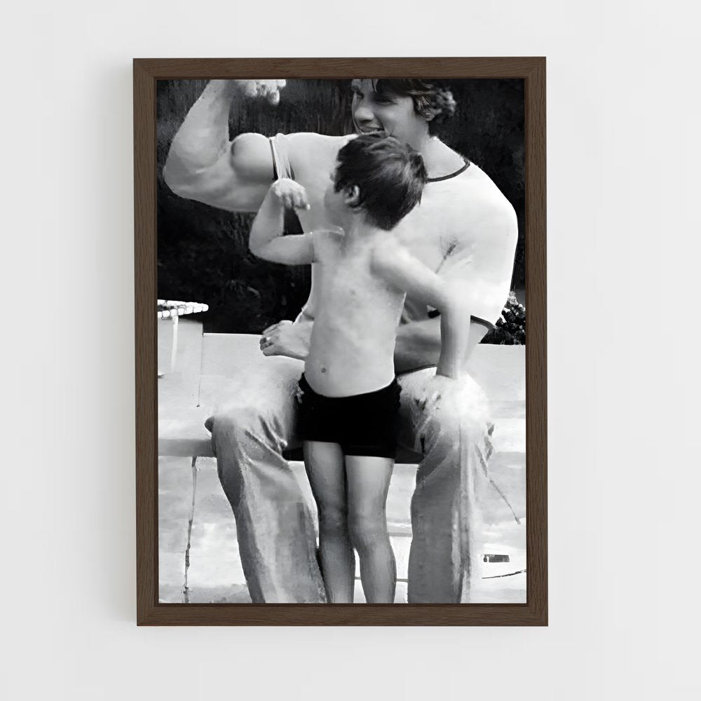 ap-arnold strongman classic-1 cadre Bois foncé