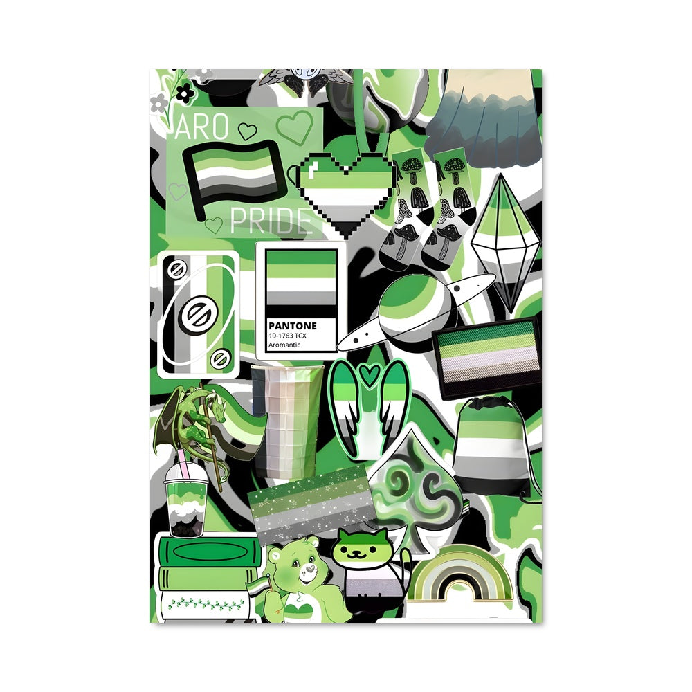 Poster Vibration Aromantique