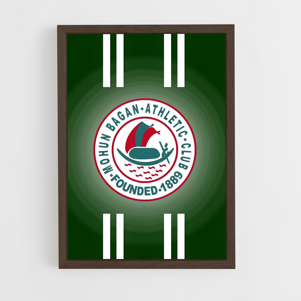 ap-atk mohun bagan fc-1 cadre Bois foncé