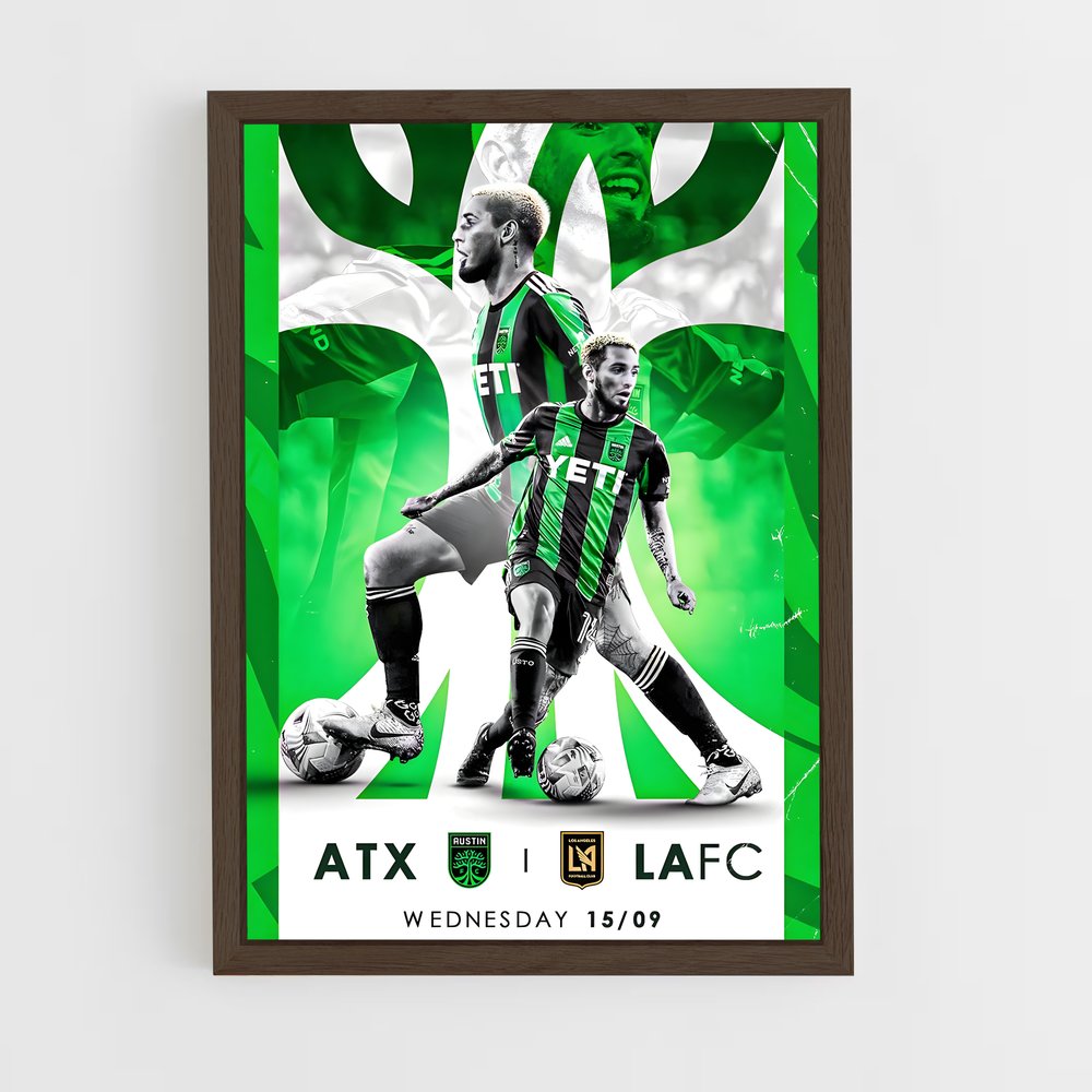 ap-austin fc-7 cadre Bois foncé