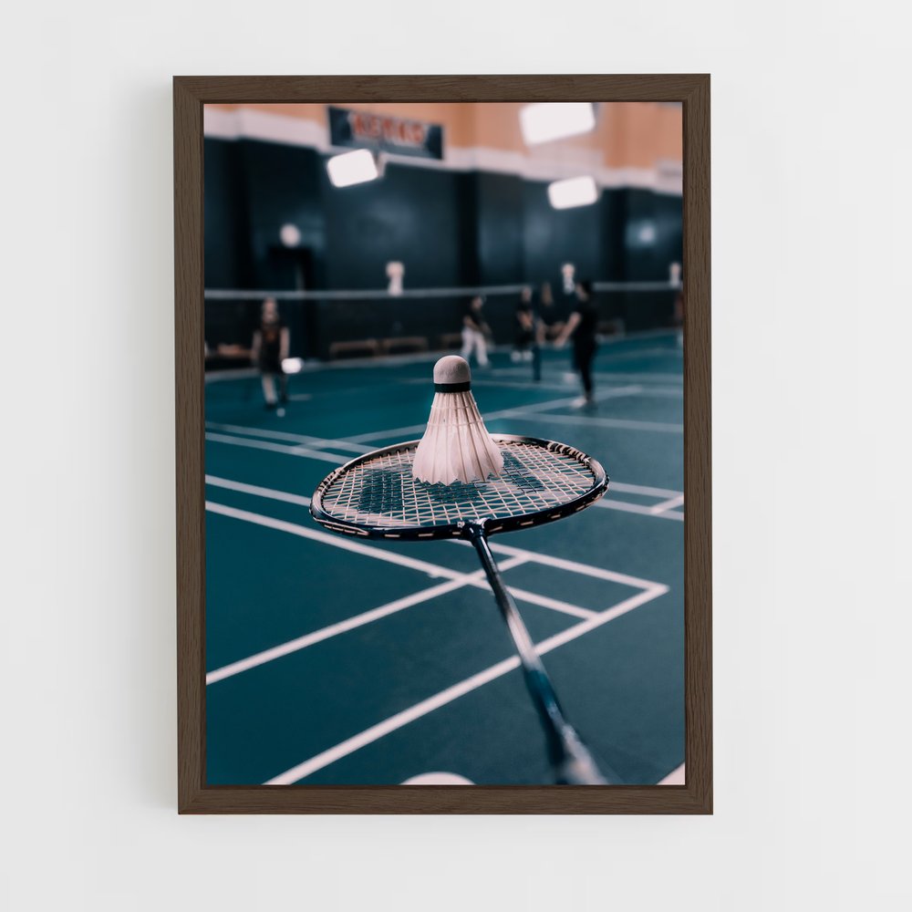 ap-badminton-1 cadre Bois foncé