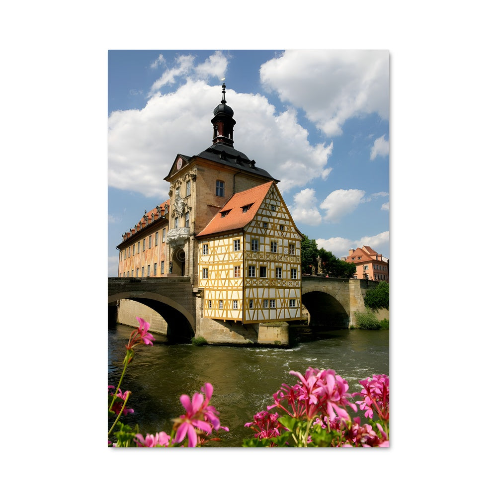 Poster Le Pont Fleuri