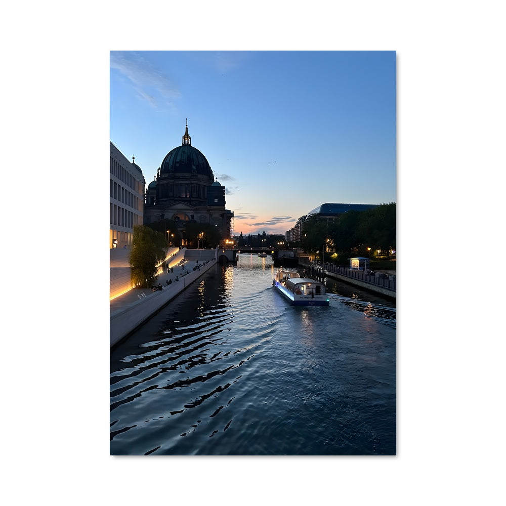 Poster Canaux de Berlin