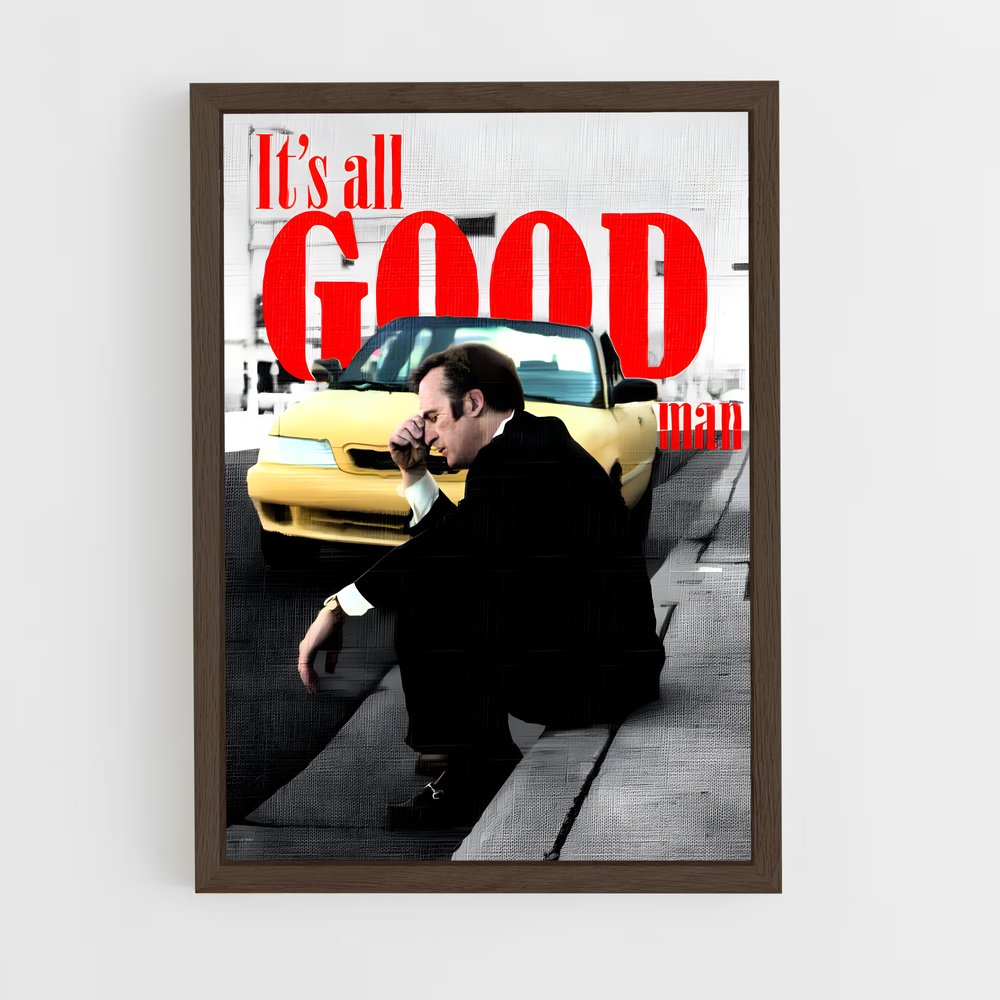 ap-better call saul-1 cadre Bois foncé