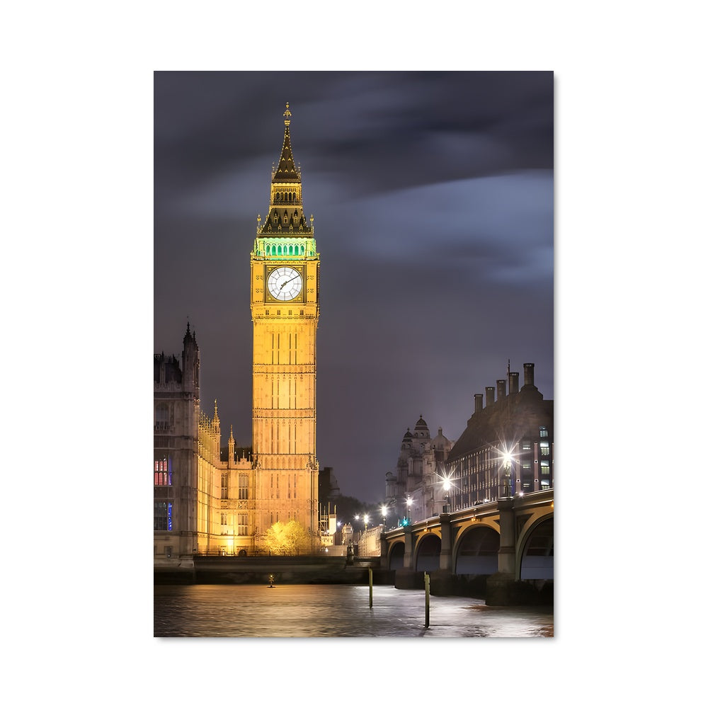 Poster Big Ben au Bord de l'Eau