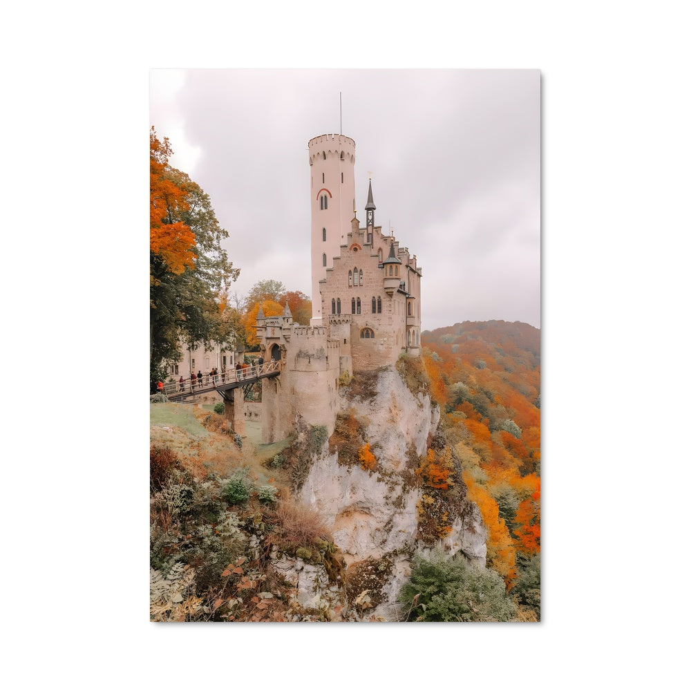 Poster Château d'Automne