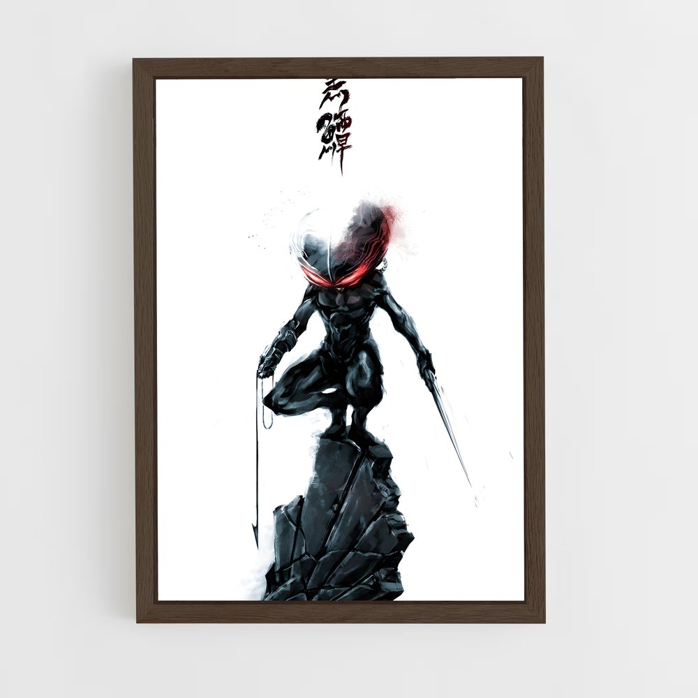 ap-black manta-15 cadre Bois foncé