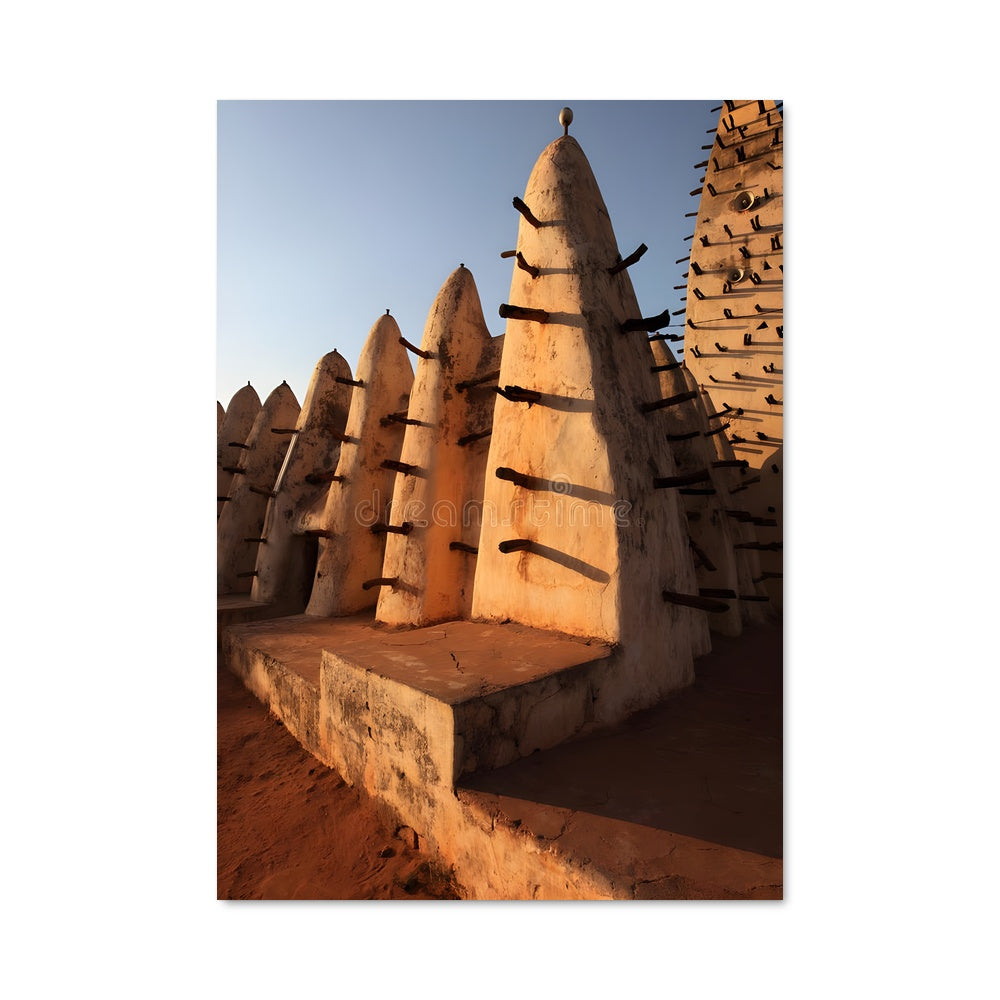 Poster Poteaux du Désert