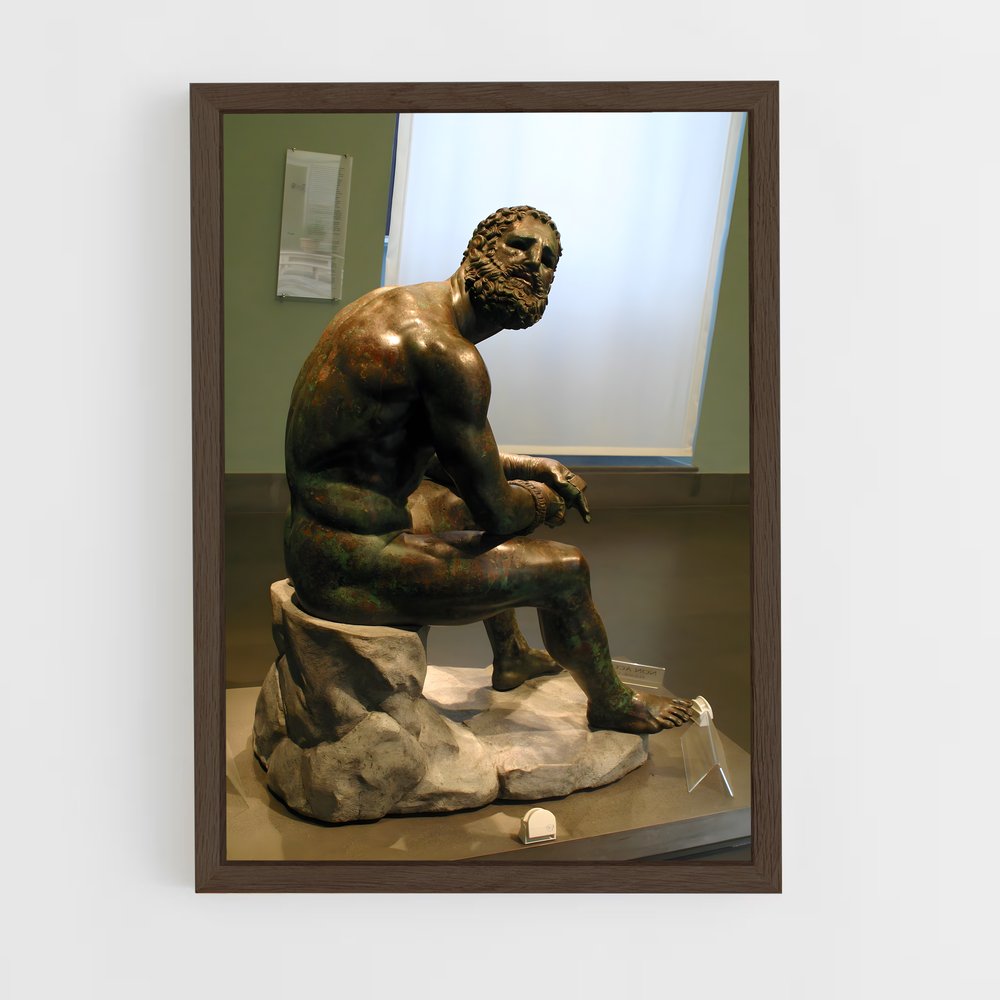 ap-boxer at rest-13 cadre Bois foncé