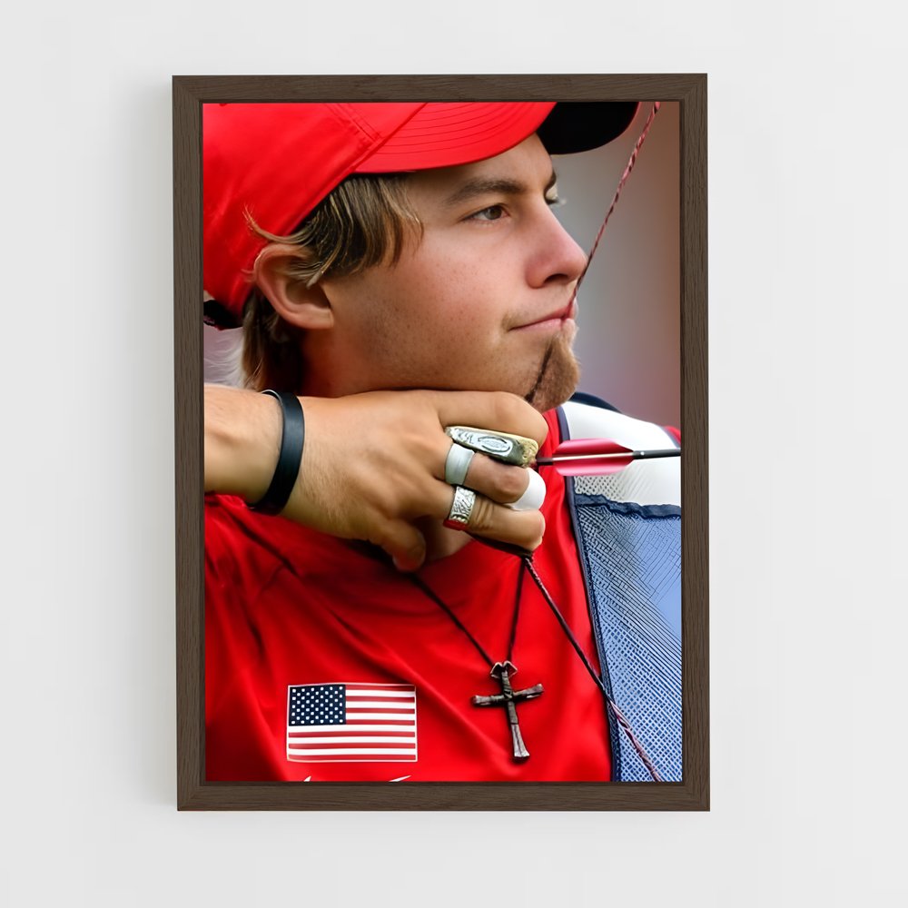 ap-brady ellison-1 cadre Bois foncé