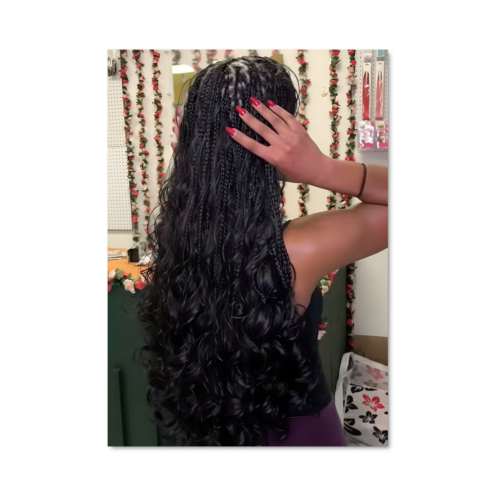 Poster La Femme aux Cheveux Noirs