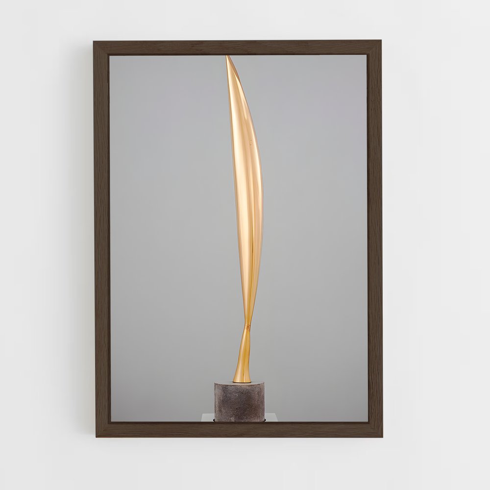 ap-brancusi bird in space-2 cadre Bois foncé