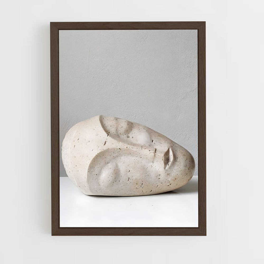 ap-brancusi sleeping muse-1 cadre Bois foncé