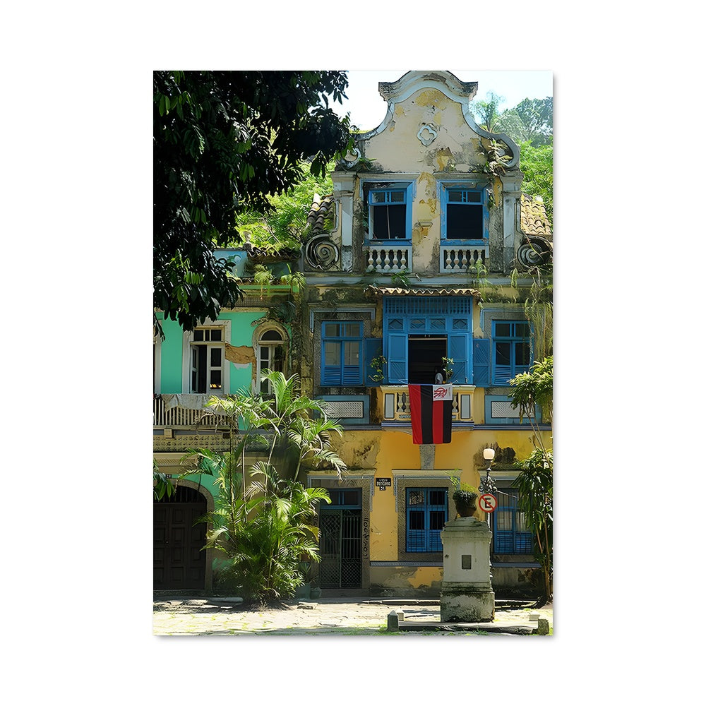 Poster Porte Rouge