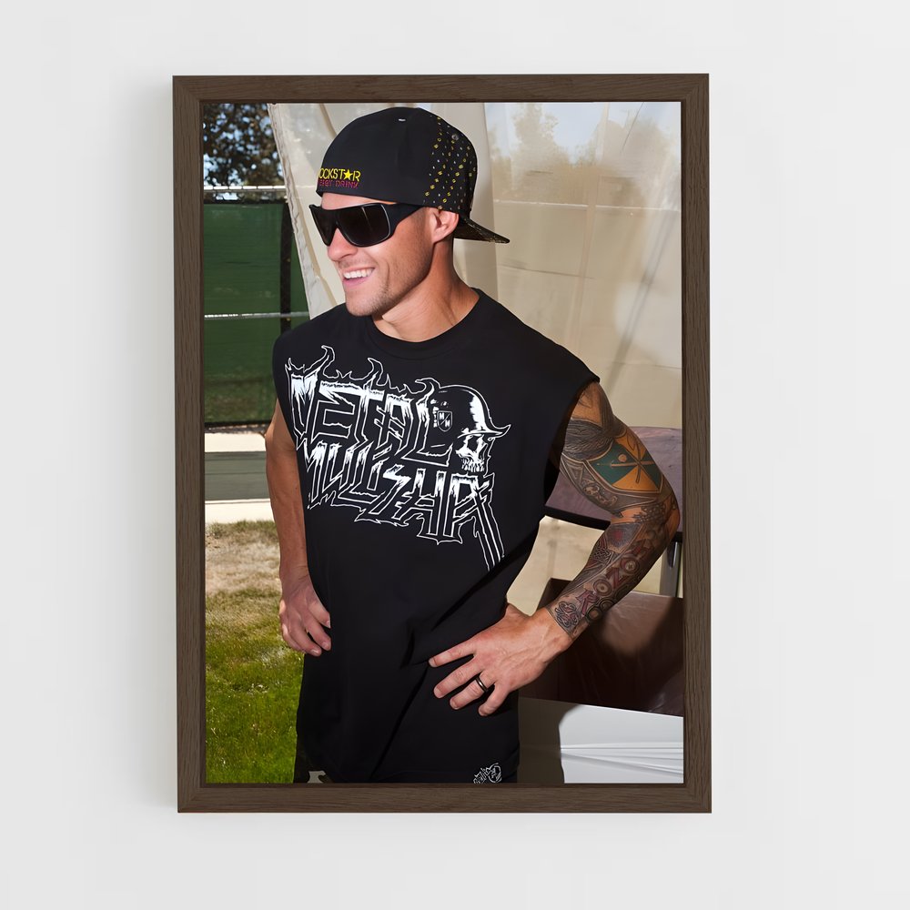 ap-brian deegan-2 cadre Bois foncé