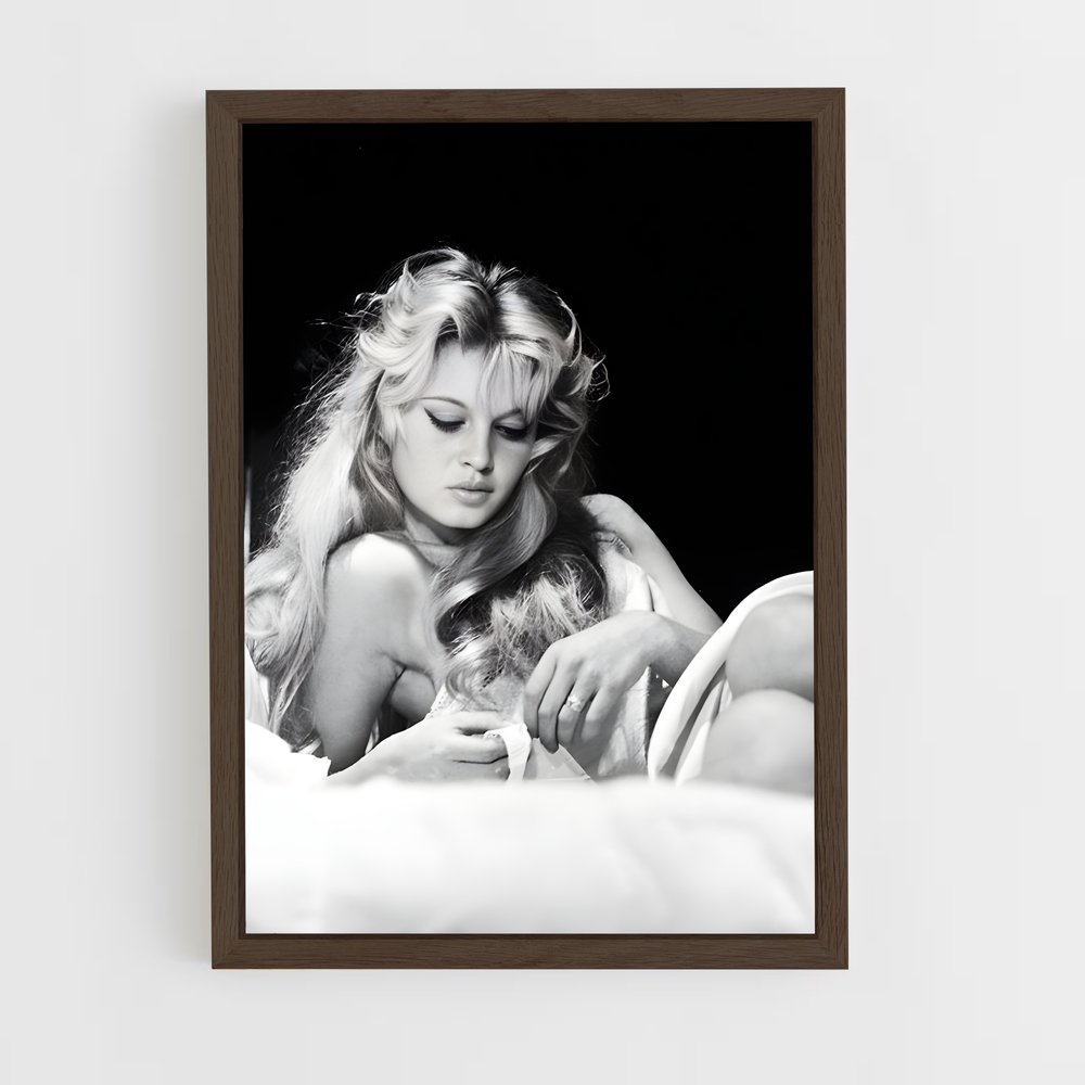 ap-brigitte bardot-3 cadre Bois foncé