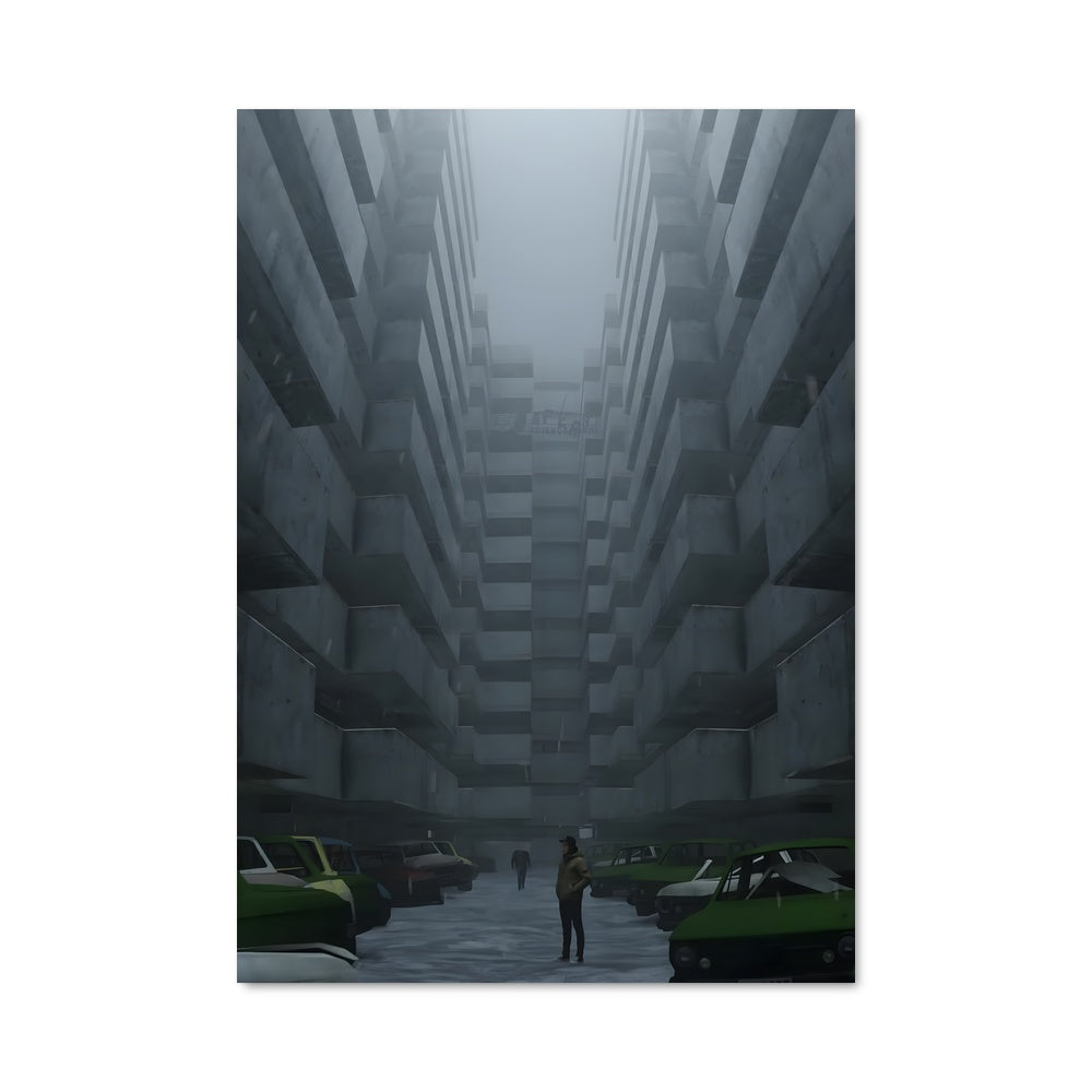 Poster Allée Sombre