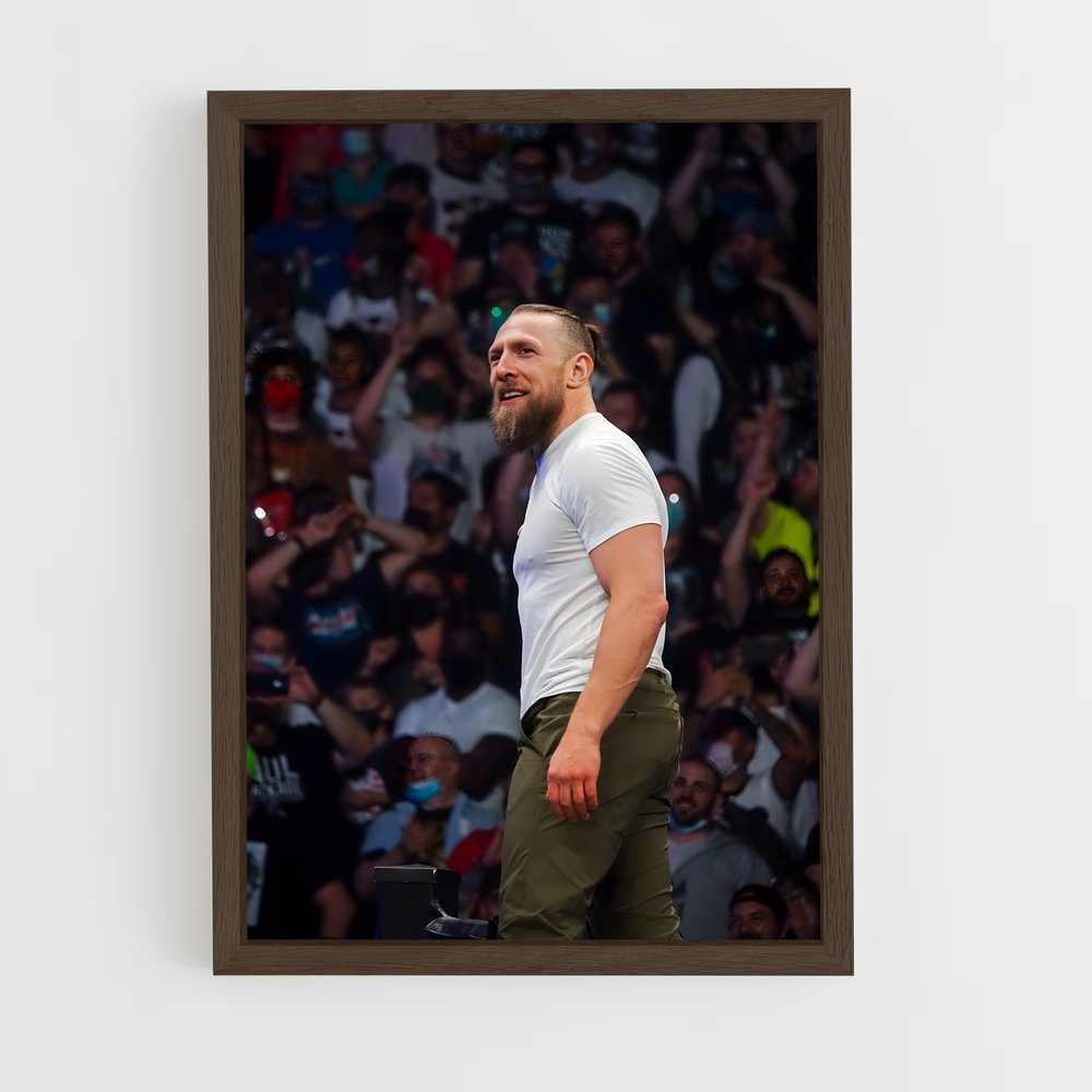 ap-bryan danielson-4 cadre Bois foncé