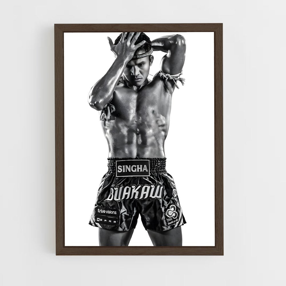 ap-buakaw banchamek-6 cadre Bois foncé