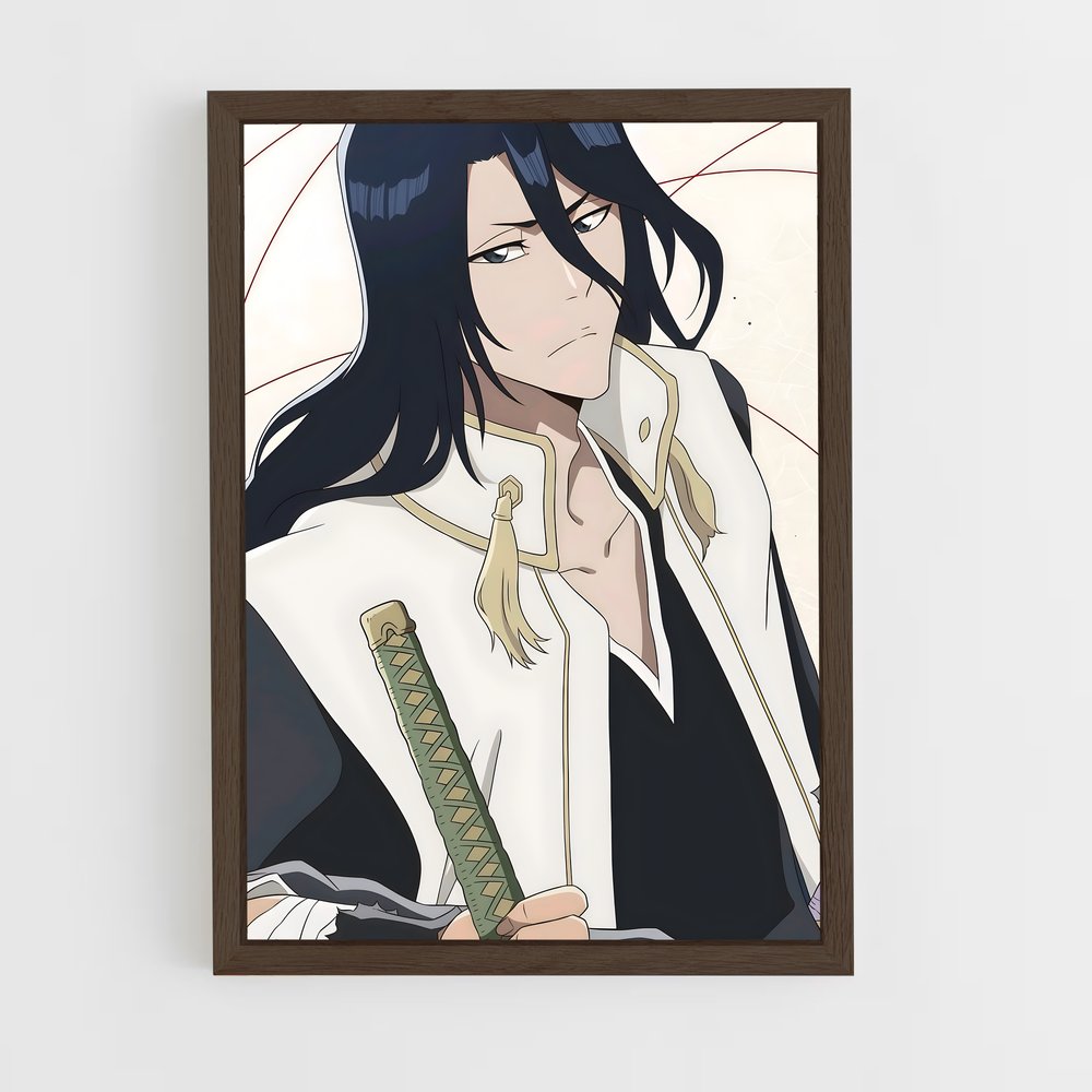 ap-byakuya kuchiki-7 cadre Bois foncé