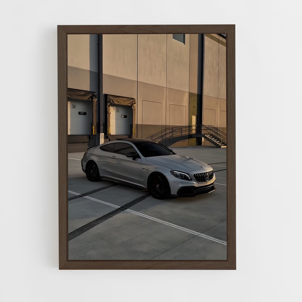 ap-c63 amg coupe-1 cadre Bois foncé
