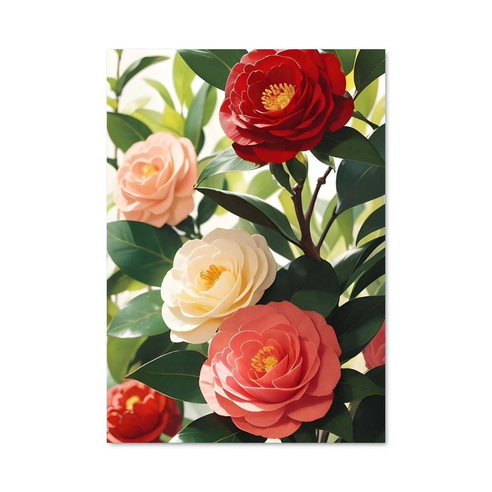 Poster Fleurs de Papier