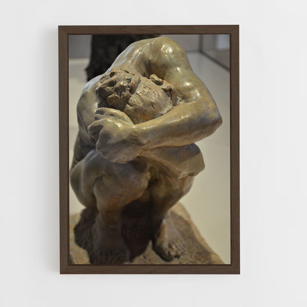 ap-camille claudel sculptures-2 cadre Bois foncé