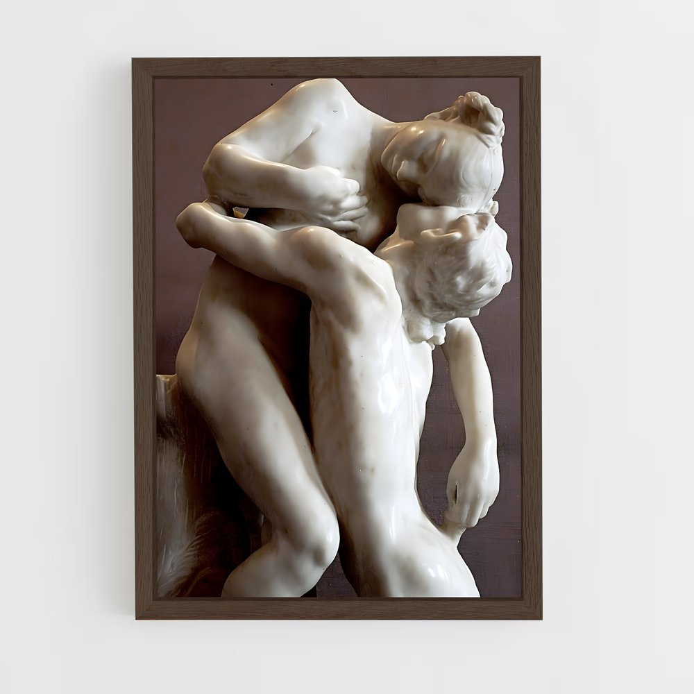 ap-camille claudel sculptures-7 cadre Bois foncé