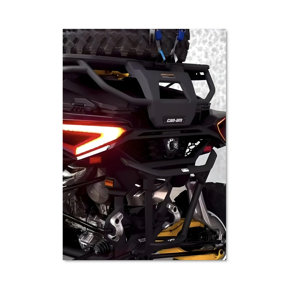 Poster Maverick Noir et Jaune