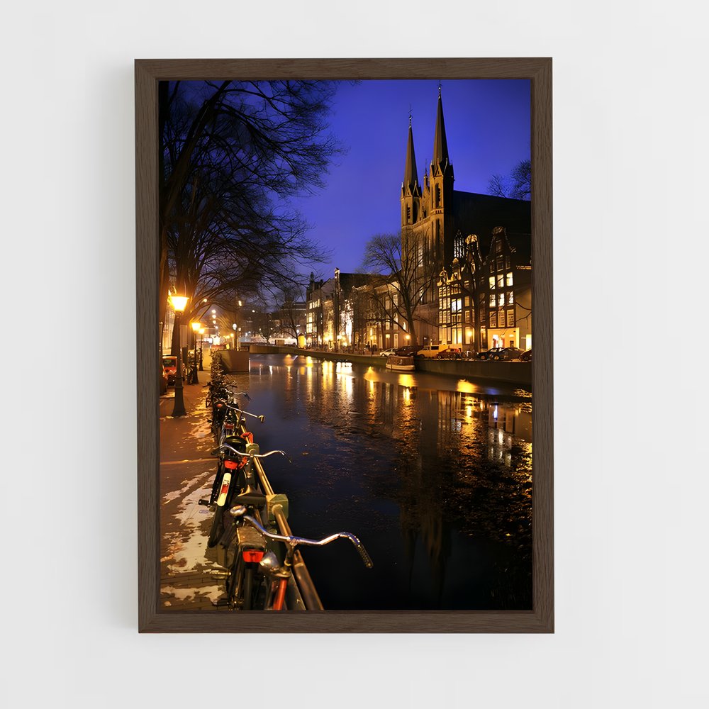 ap-canal ring amsterdam-2 cadre Bois foncé