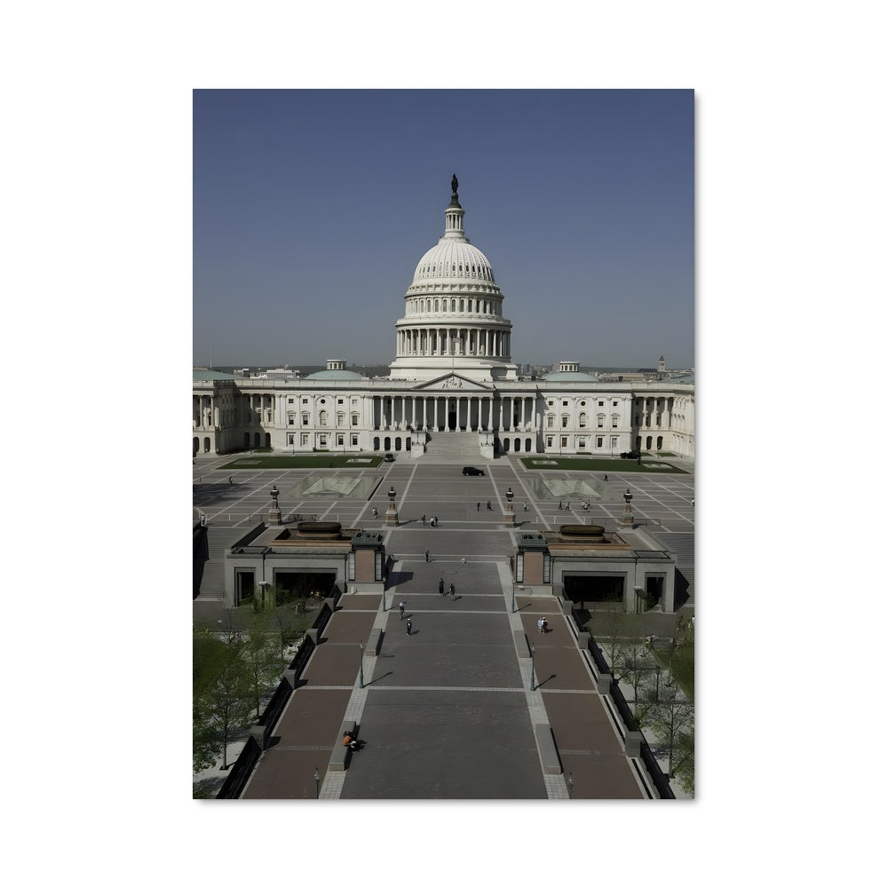 Poster Le Capitole Enneigé