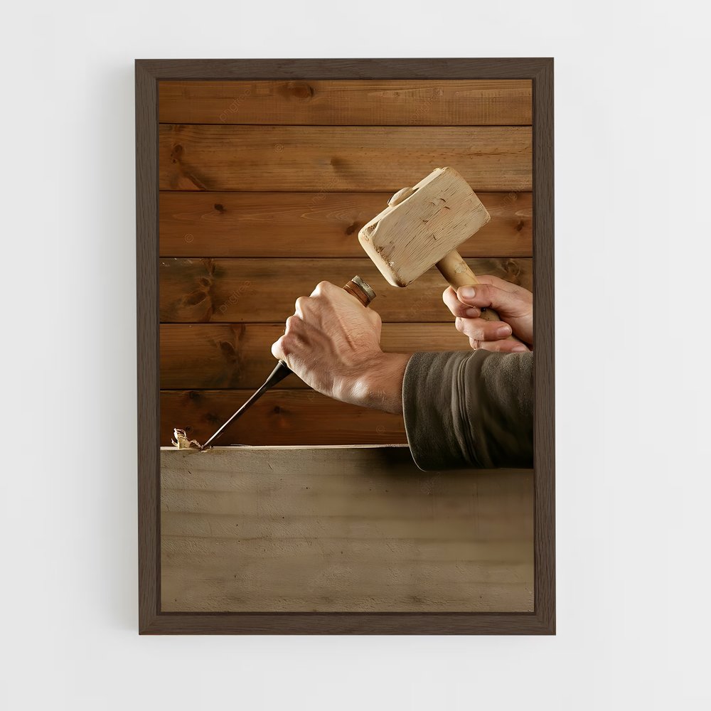 ap-carpenter-5 cadre Bois foncé