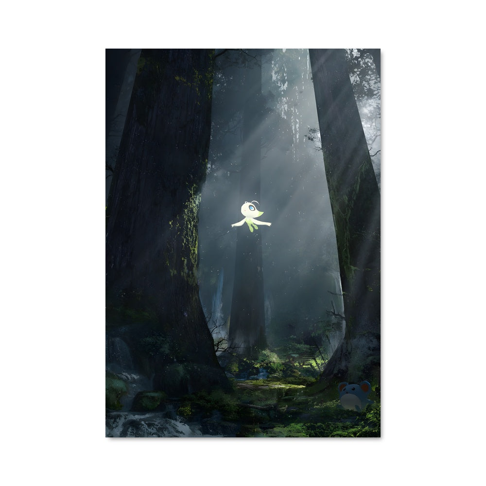 Poster Lumière dans les Bois