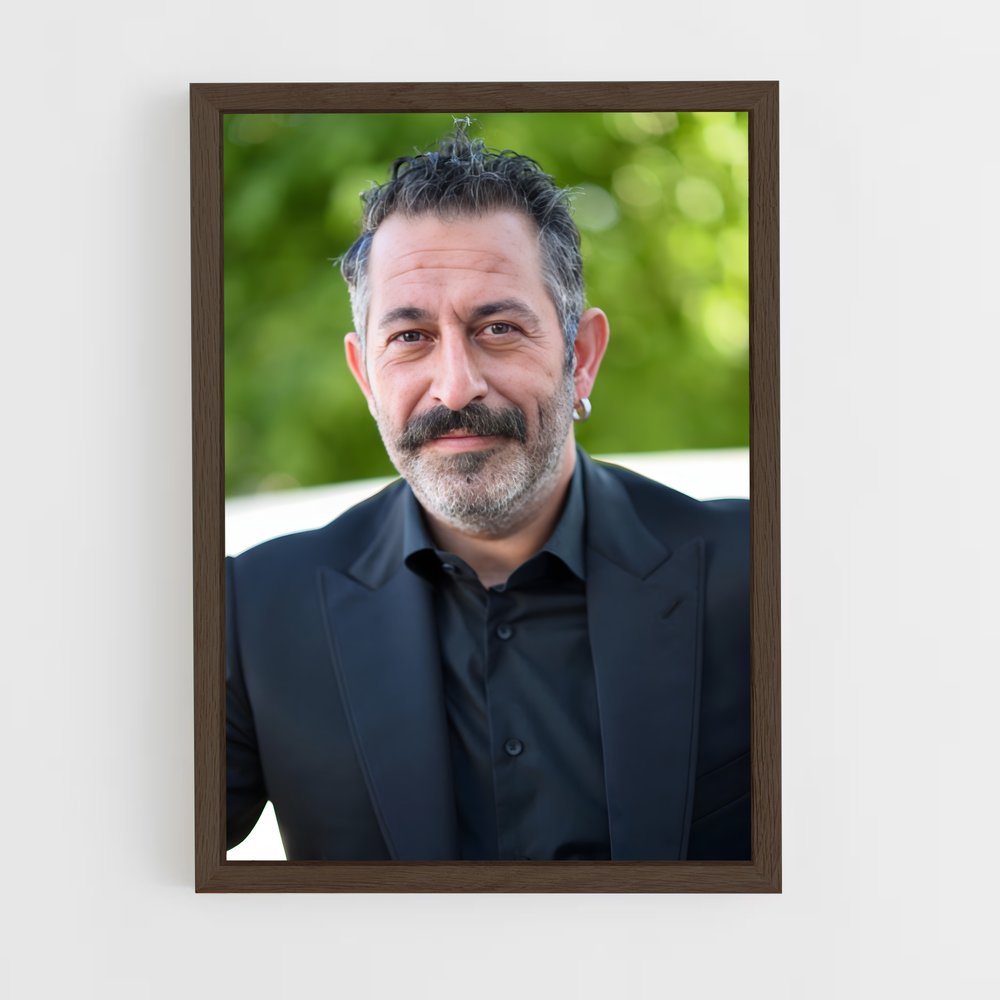 ap-cem yılmaz-1 cadre Bois foncé